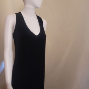 VINTAGE BLACK VELVETEEN MAXI  DRESS by JUDITH HART INTIMATE APPAREL,  SZ XL